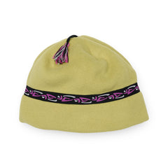 Nordic Fleece Tassel Beanie