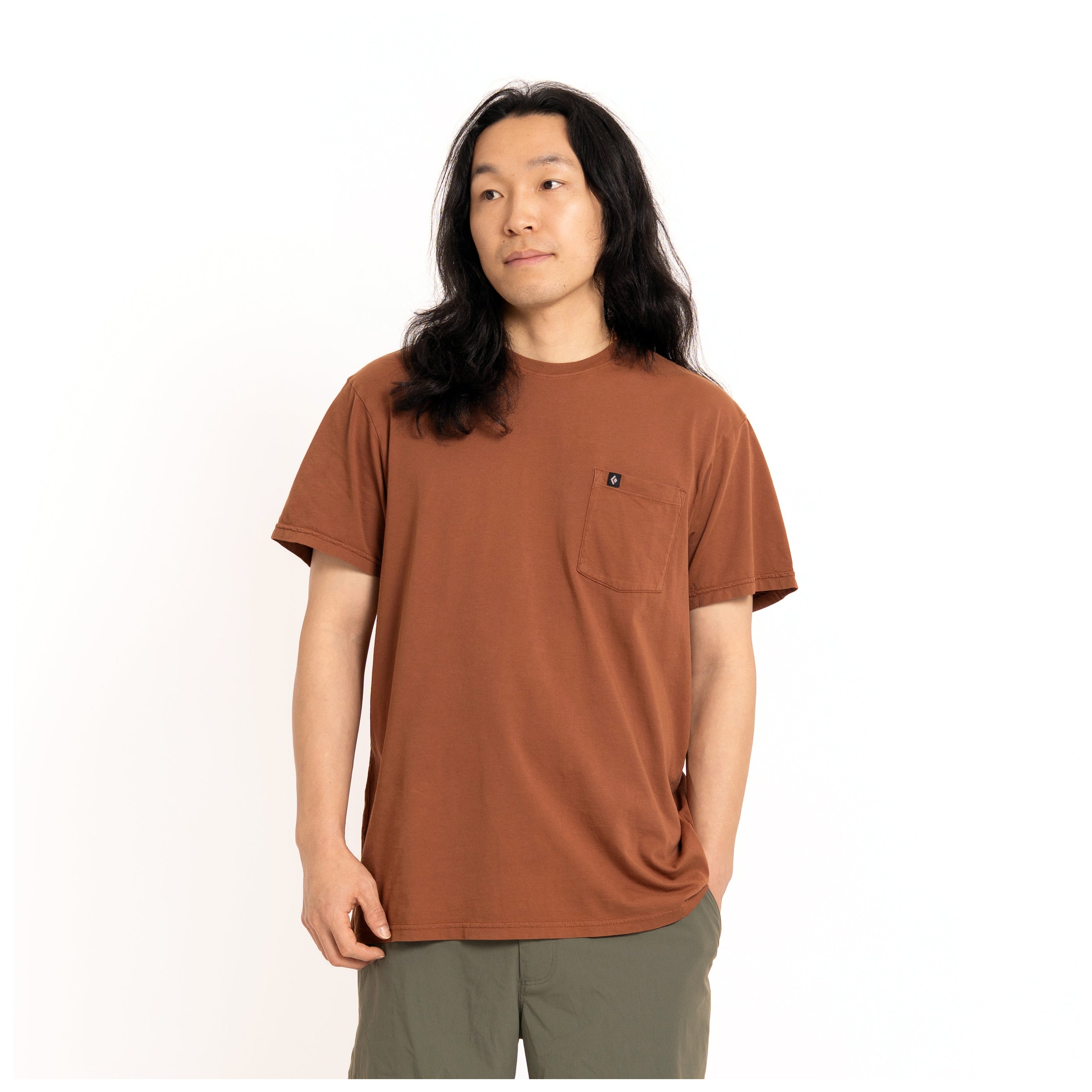 Men's Diamond Patch Short Sleeve Pocket Tee