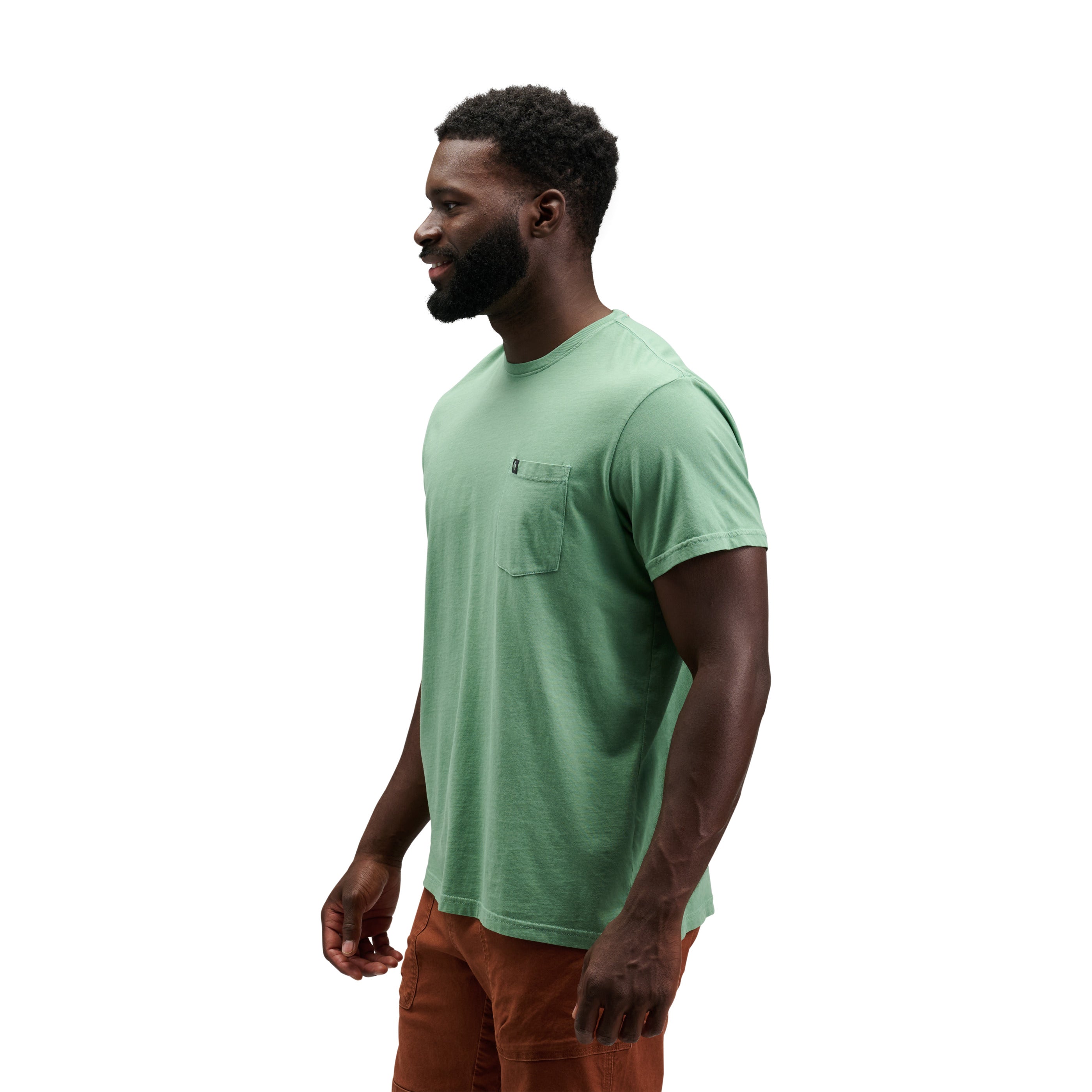 Men's Diamond Patch Short Sleeve Pocket Tee