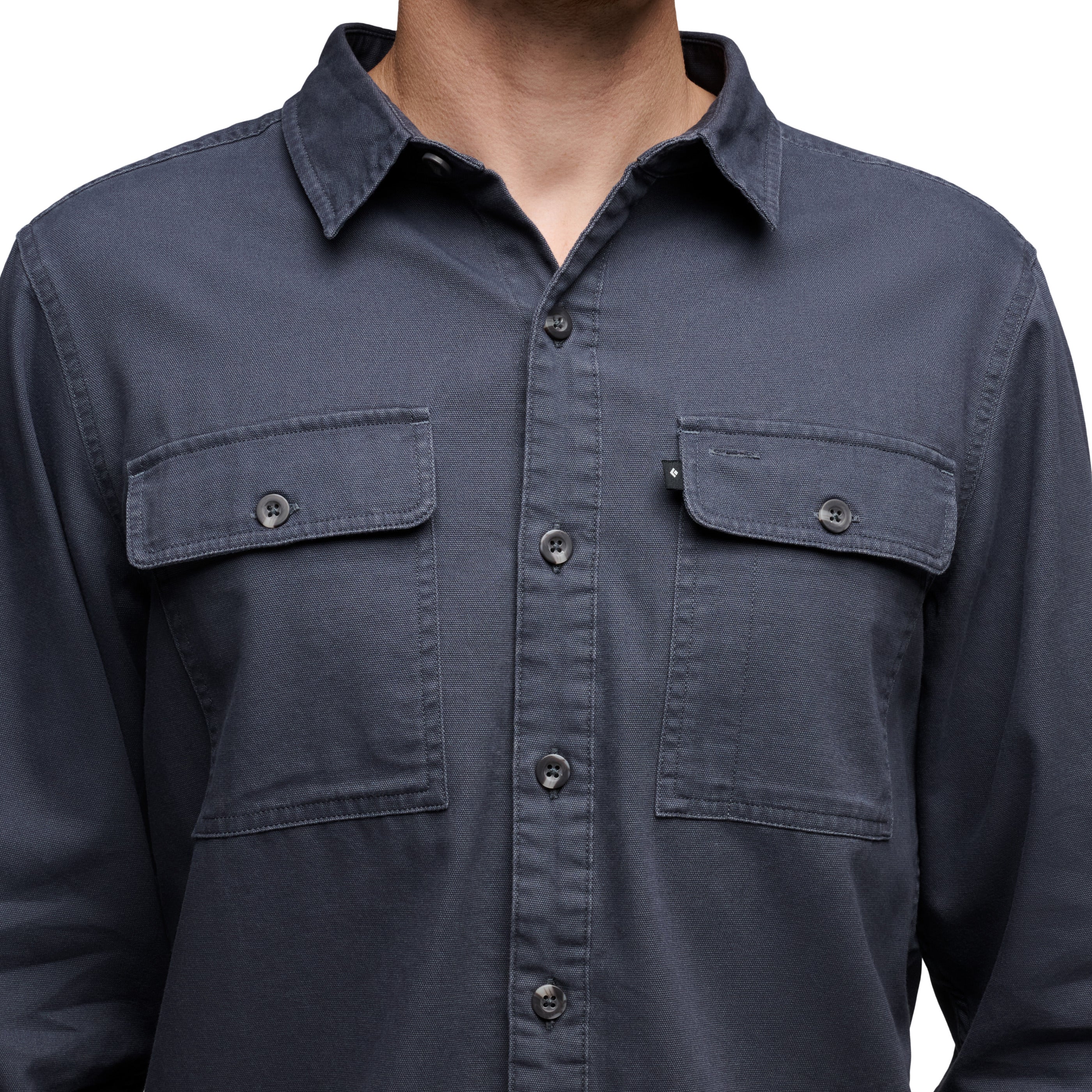Men's Canvas Long Sleeve Shirt